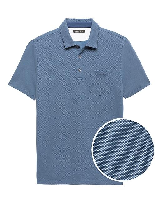 Banana Republic Mens Don';t-sweat-it Polo Shirt Carribean Blue Size Xl