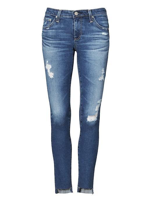 Banana Republic Womens Ag Jeans   Legging Ankle Jean 14 Year Radiant Size 28