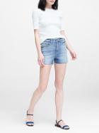 Banana Republic Petite High-rise 3 Denim Short