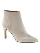 Banana Republic Womens Skinny-heel Ankle Boot Beige Leather Size 8