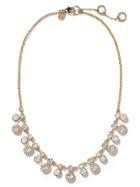Banana Republic Regal Crystal Necklace Size One Size - Gold