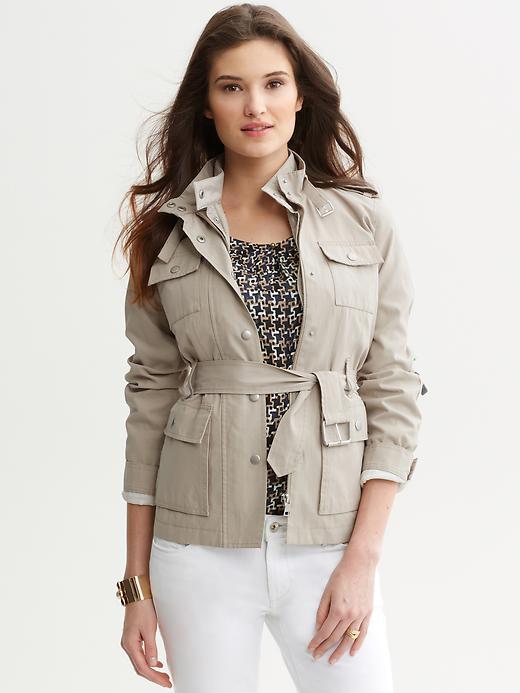 Banana Republic Cotton Utility Jacket