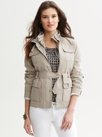 Banana Republic Cotton Utility Jacket
