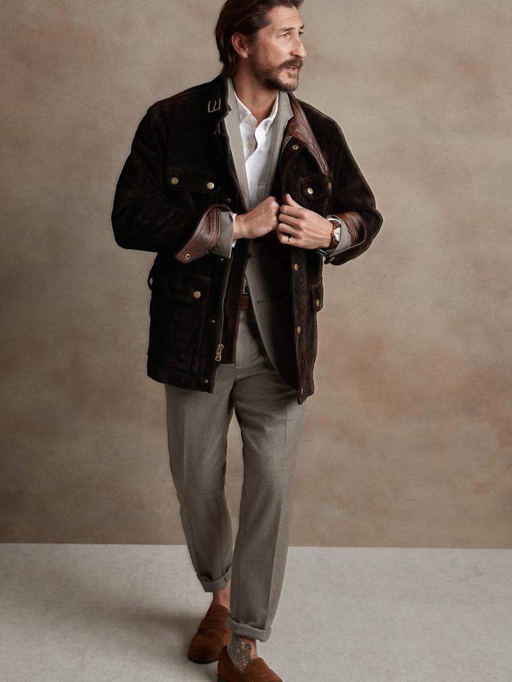 Heritage Suede Field Jacket