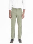 Banana Republic Mens Gavin Straight Cotton Chino Size 32w 36l Tall - New Moss