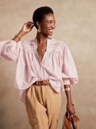 Pintuck Swing Top