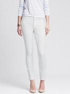 Banana Republic Sloan Fit Slim Ankle Pant Size 0 Regular - White