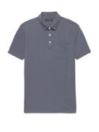 Banana Republic Mens Slim Luxury-touch Polo Shirt Slate Gray Size Xxs