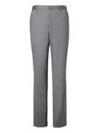 Banana Republic Mens Slim Non-iron Stretch Cotton Solid Pant Gray Size 36w