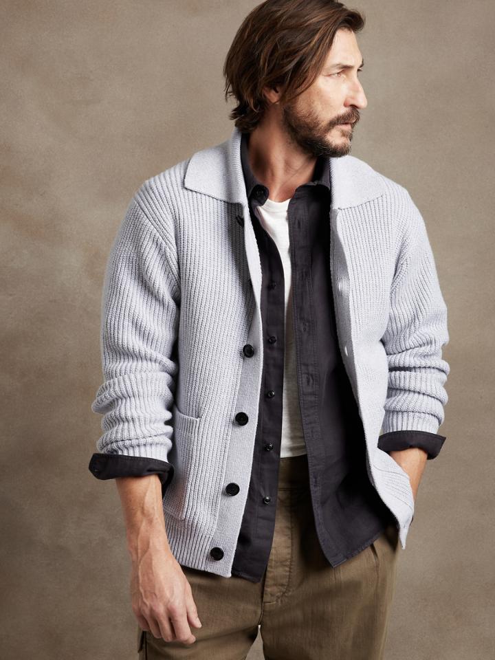 Dante Ribbed Cardigan