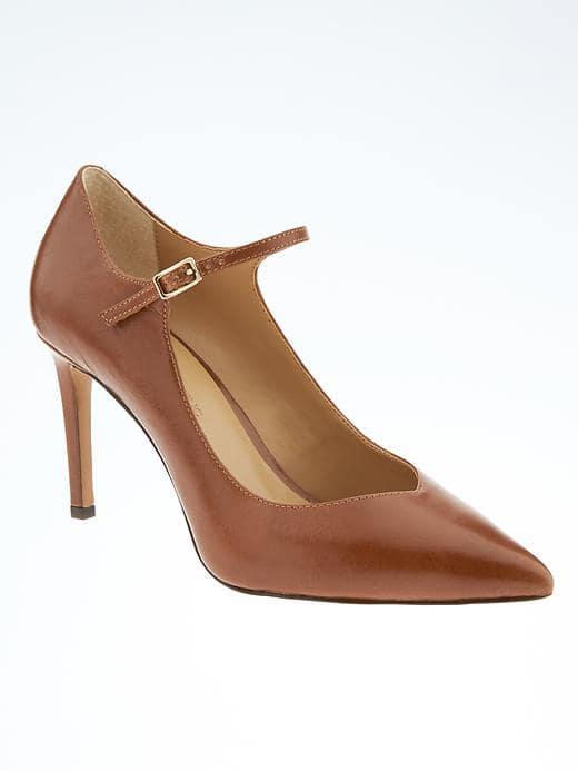 Banana Republic Madison 12 Hour Mary Jane Pump - Cuoio