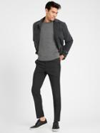 Slim Tapered Washable Wool-blend Pant