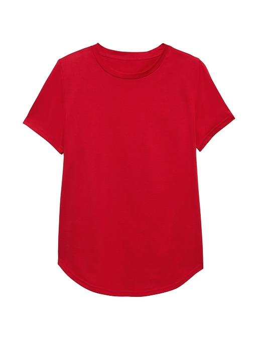 Banana Republic Petite Supima Cotton Crew-neck T-shirt