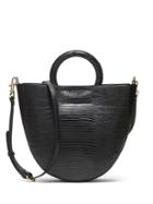 Banana Republic Vegan Leather Circle Tote Bag
