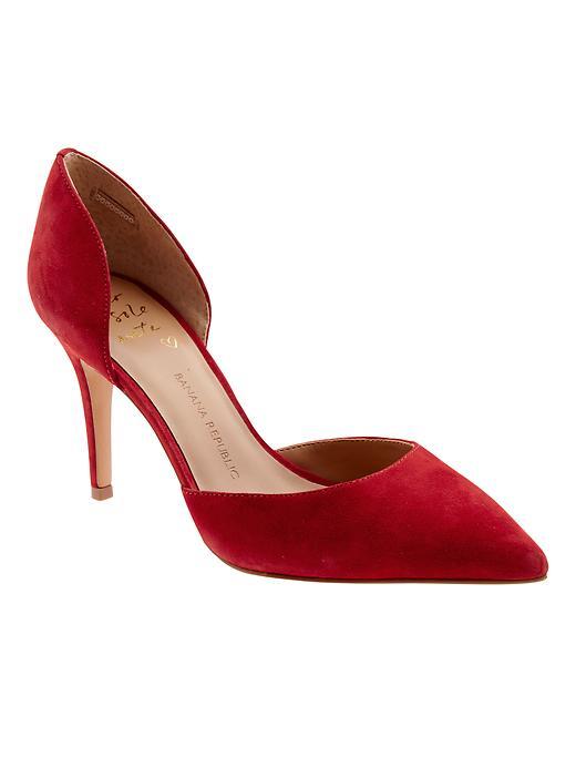 Banana Republic Alicia D'orsay Pump Size 10 - Red
