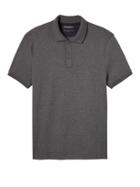 Banana Republic Mens Slim Luxury-touch Polo Shirt Dark Gray Size Xl