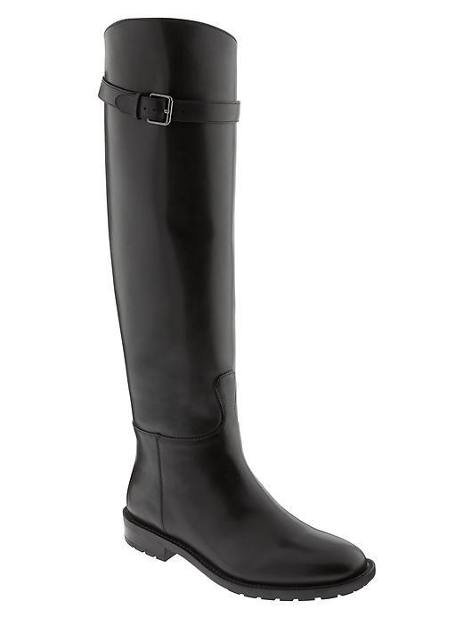 Banana Republic Vivienne Tall Boot Size 10 - Black