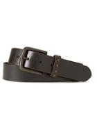 Banana Republic Mens Vintage Stitch Belt Size 30 - Dark Brown