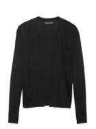 Banana Republic Womens Petite Silk Cotton Rib-knit Cropped Cardigan Black Size M