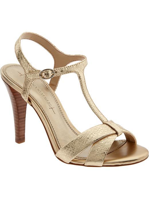 Banana Republic Mandy T Strap Heels