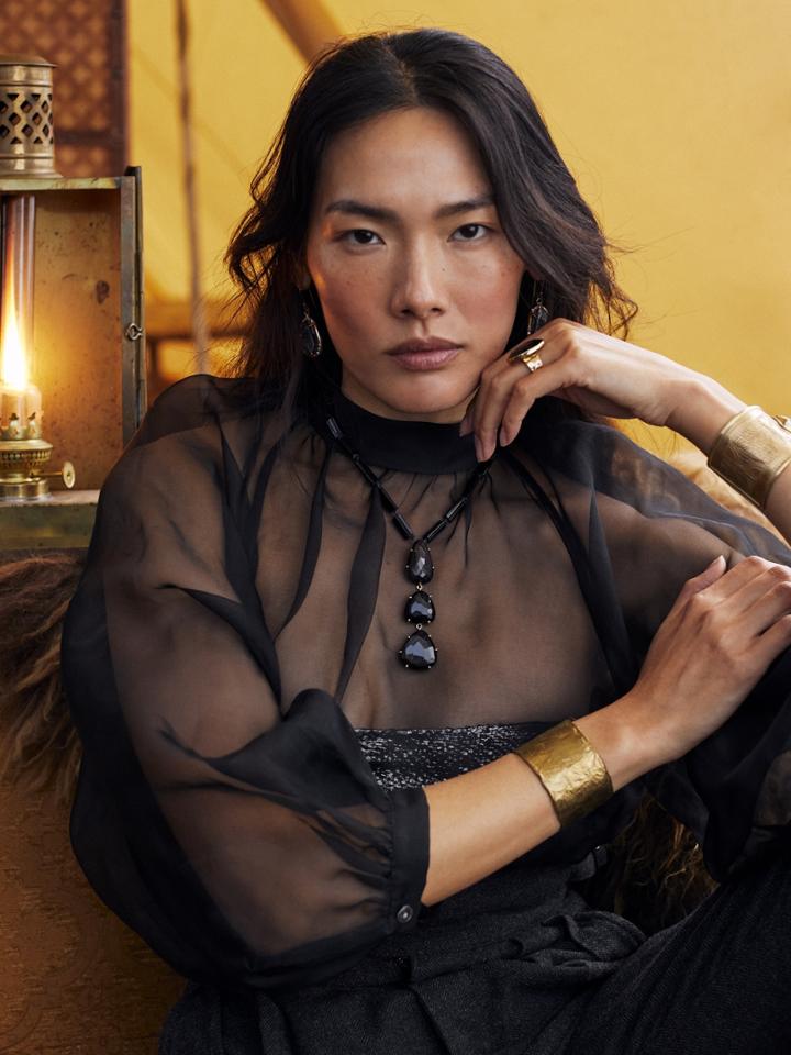 Mirage Silk Organza Shirt
