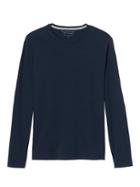 Banana Republic Soft Wash Long Sleeve Tee - Classic Navy