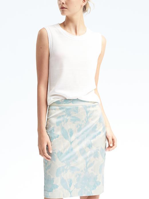 Banana Republic Womens Merino Pointelle Shell - Cocoon