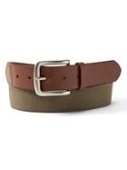 Banana Republic Mens Stretch-web Buckle Belt Khaki Size 34