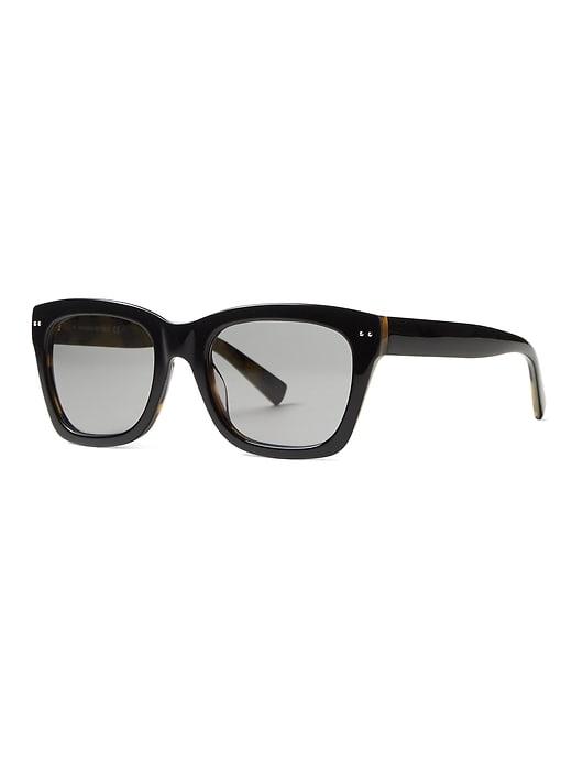 Banana Republic Mens Colin Sunglasses True Black Size One Size
