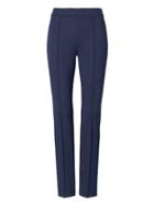 Banana Republic Womens Stay Black Ryan Fit Ponte Crop Pant - Navy