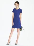 Banana Republic Womens Shift Pocket Dress Size 0 - Stowaway Blue