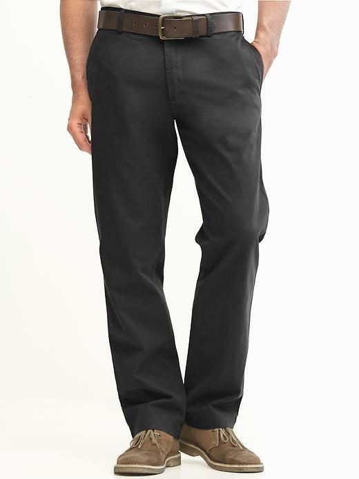 Banana Republic New Relaxed Dawson Fit Chino - Black