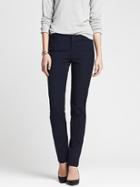 Banana Republic Womens Sloan Fit Slim Ankle Pant Size 16 Long - True Navy