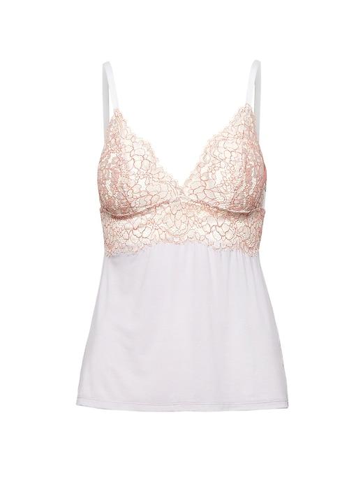 Banana Republic Womens Cosabella   Pret-a-porter Camisole Moonbeam Grey Size S