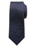 Banana Republic Mens Geo Pattern Tie Size One Size - Teal
