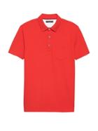 Banana Republic Mens Don';t-sweat-it Polo Shirt New Vermillion Size L