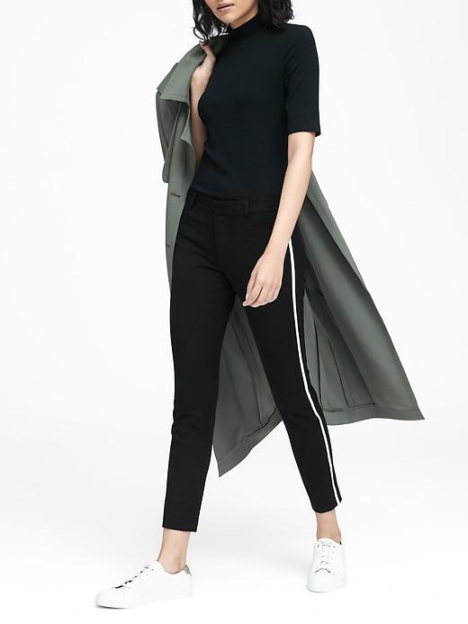 Banana Republic Petite Sloan Skinny-fit Side-stripe Pant