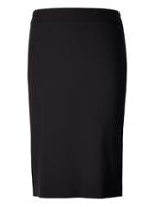 Banana Republic Womens Lightweight Wool High-waisted Pencil Skirt Black Size 0