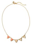 Banana Republic Triangle Delicate Necklace Size One Size - Brass