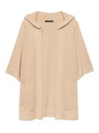 Banana Republic Womens Life In Motion Machine-washable Cashmere Blend Open Sweater Hoodie Toasted Almond Size Xs/s