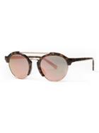 Banana Republic Mens Irving Sunglasses Rose Gold Metallic Size One Size