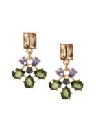Banana Republic Womens Spring Bloom Drop Earring Gold Size One Size
