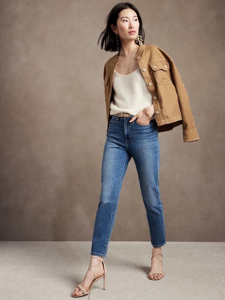Petite Mid-rise Skinny Jean