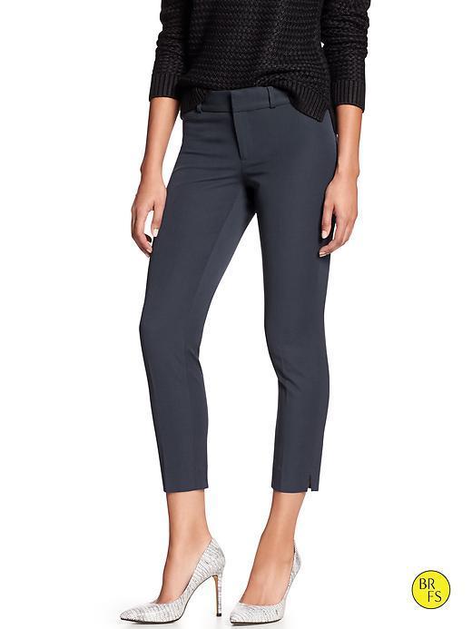 Banana Republic Factory Sloan Fit Slim Ankle Pant - Graphite