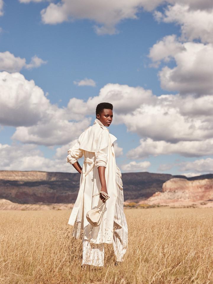 Silvia Linen Trench Coat