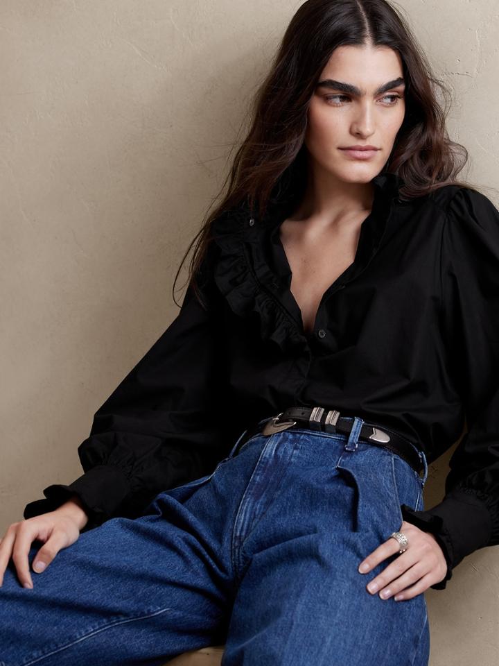 Harper Ruffle Shirt