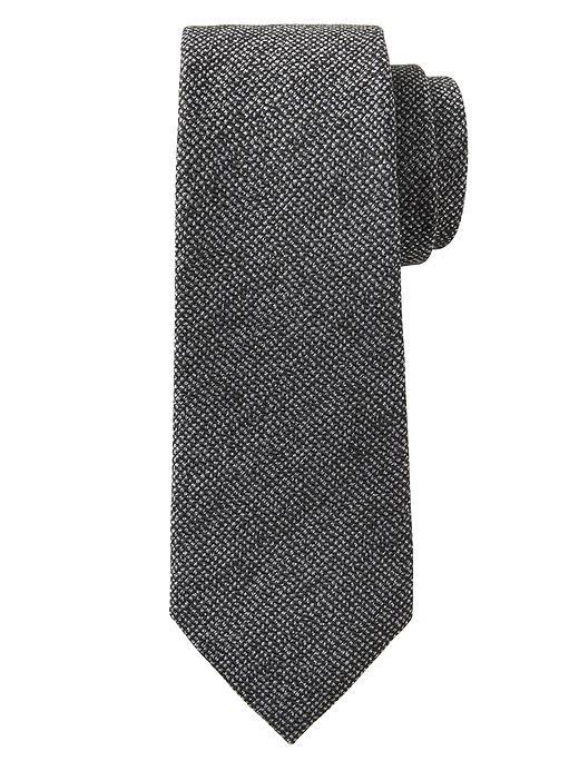 Banana Republic Mens Monochrome Tie Size One Size - Black