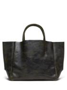 Banana Republic Womens Ampersand As Apostrophe   Camo Soft Leather Small Half Tote Olive Camo Size One Size