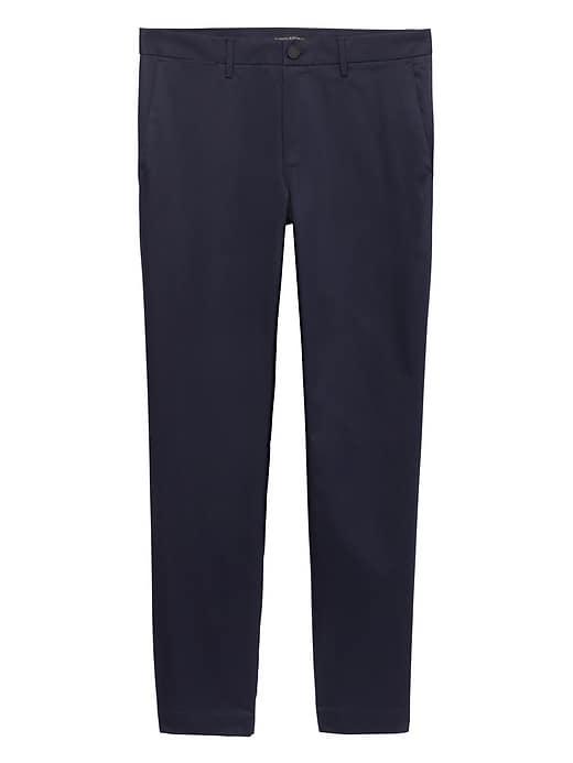 Banana Republic Mens Aiden Slim Core Temp Pant Midnight Navy Size 36w