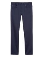Banana Republic Mens Skinny Traveler Pant Navy Size 28w